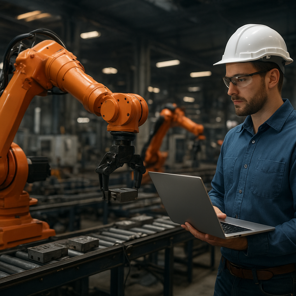 Jak robotyka zmienia przemysł produkcyjny